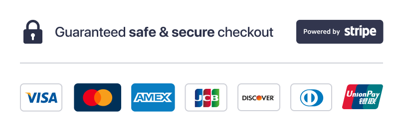 Safe & secure checkout